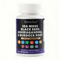 Sea Moss Supplement 60 Caps - Immune Boost + Gut Health | Premium Natural Sea Moss