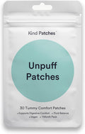 Unpuff Detox Patches | Dandelion & Ginger Herbal Vitamin Patch for Bloating & Water Retention | 30 Vegan Patches