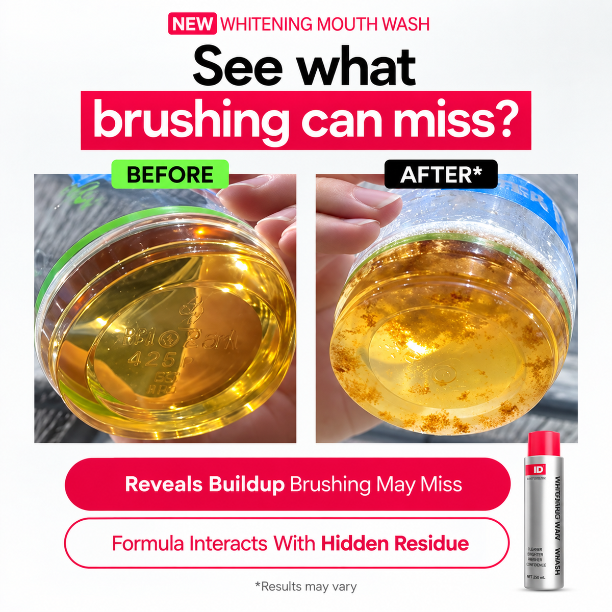 iD Stain Whitening Mouthwash
