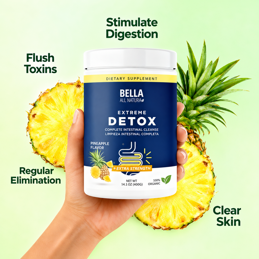 Pineapple Extreme Detox Powder – Supports Sleep Balance, Deep Detox & Skin Radiance | All-Natural Cleanse Supplement