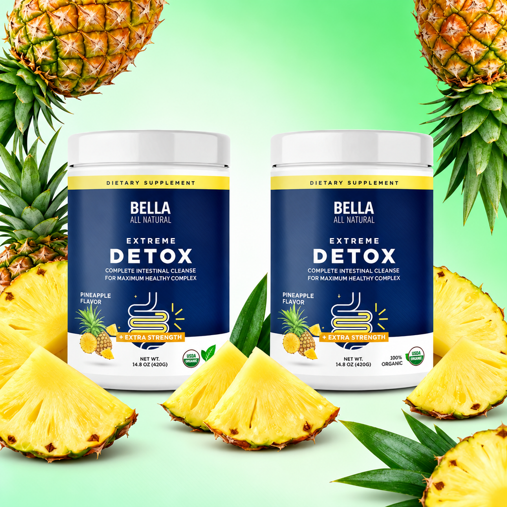 Pineapple Extreme Detox Powder – Supports Sleep Balance, Deep Detox & Skin Radiance | All-Natural Cleanse Supplement