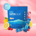 Nello Supercalm – Calming Drink Mix with KSM-66 Ashwagandha, Vitamin D3, Magnesium & L-Theanine – Supports Cortisol Balance, Mood & Sleep, Helps Manage Occasional Stress (20 Servings)
